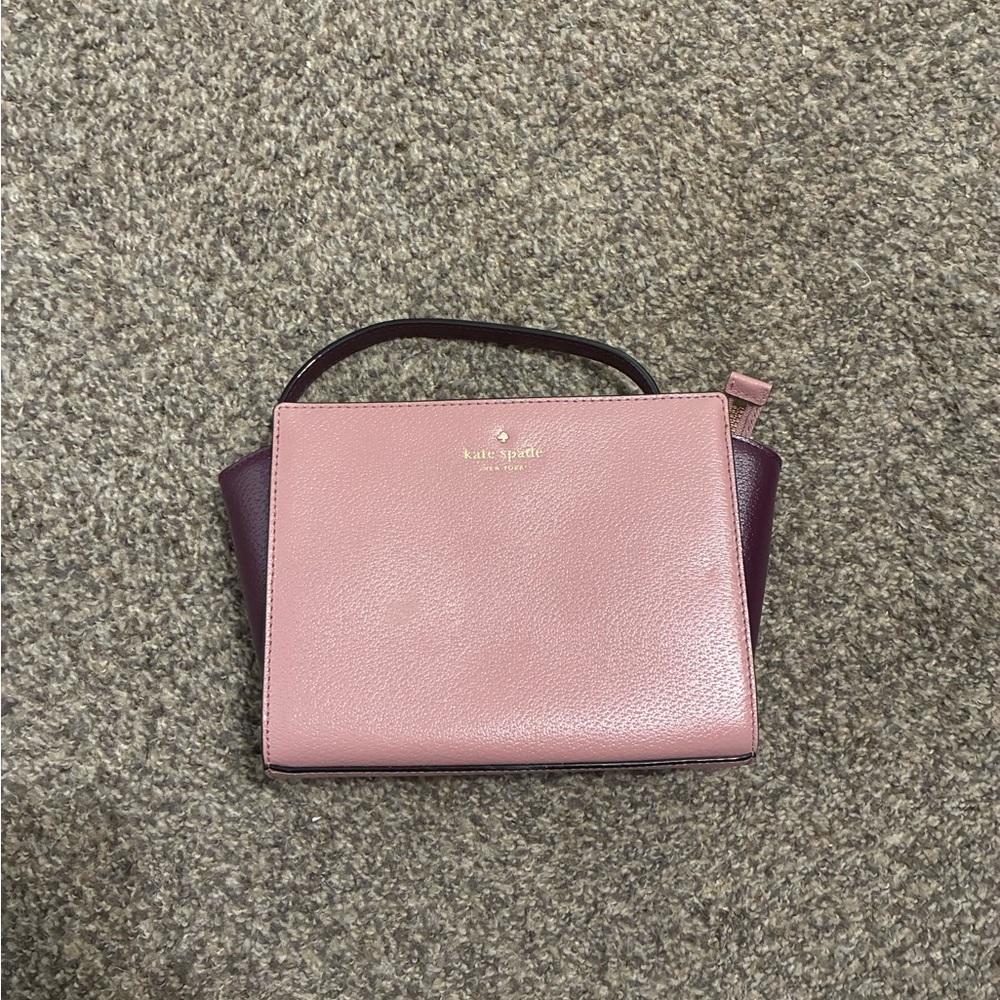 Kate Spade Two-Tone Bag in Pink and Purple